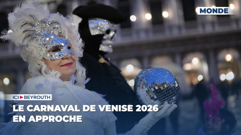 Le carnaval de Venise 2026 en approche